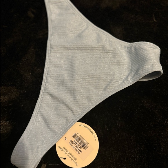 NWT JMP the label Malibu Bikini Bottom - Marine Lurex XL - Picture 5 of 7